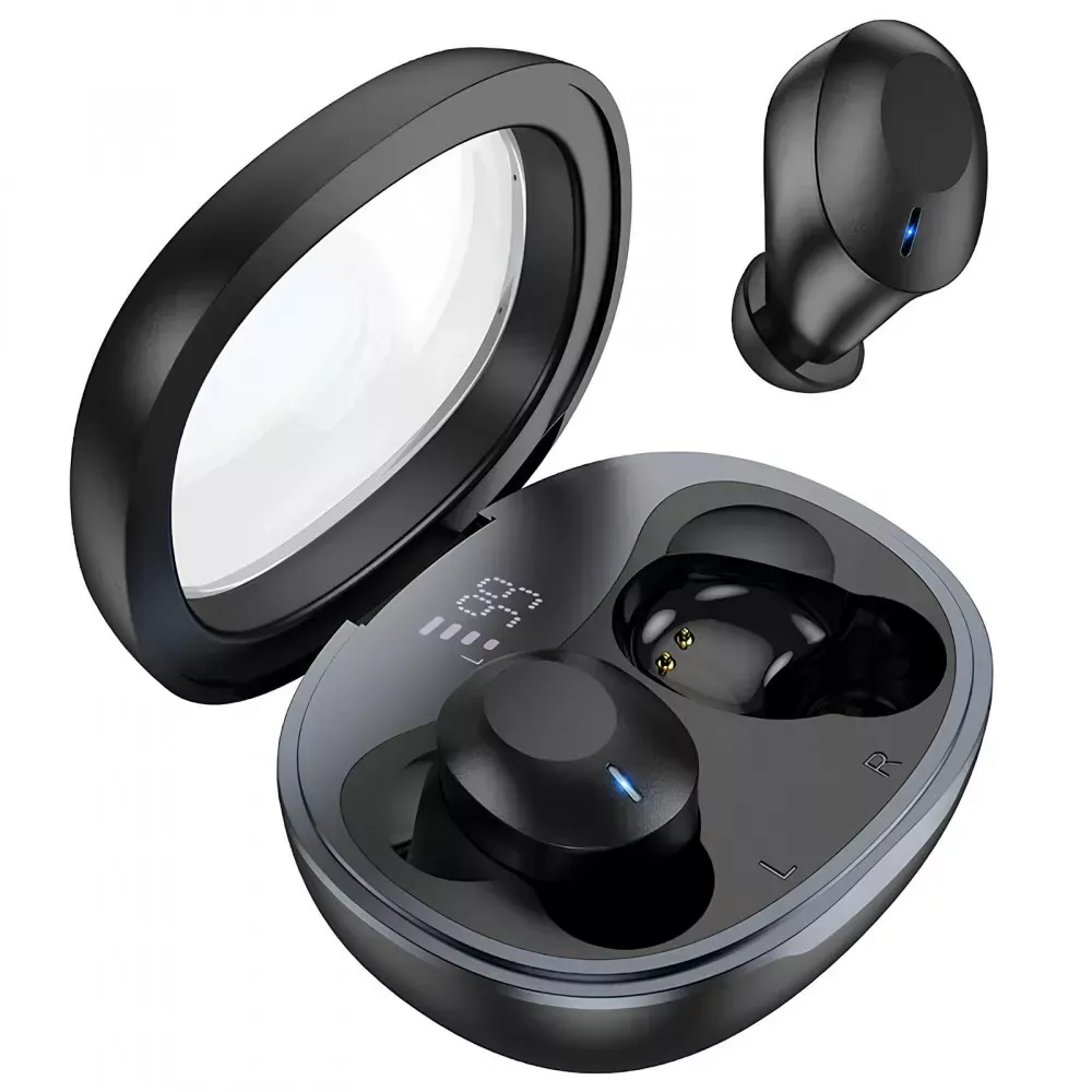 Bluetooth гарнітура TWS — Hoco EQ3 Smart __ — Black — Hoco