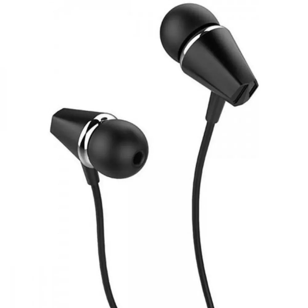 Навушники з мікрофоном 3.5mm Hoco M34 Honor Music — Black — фото 4
