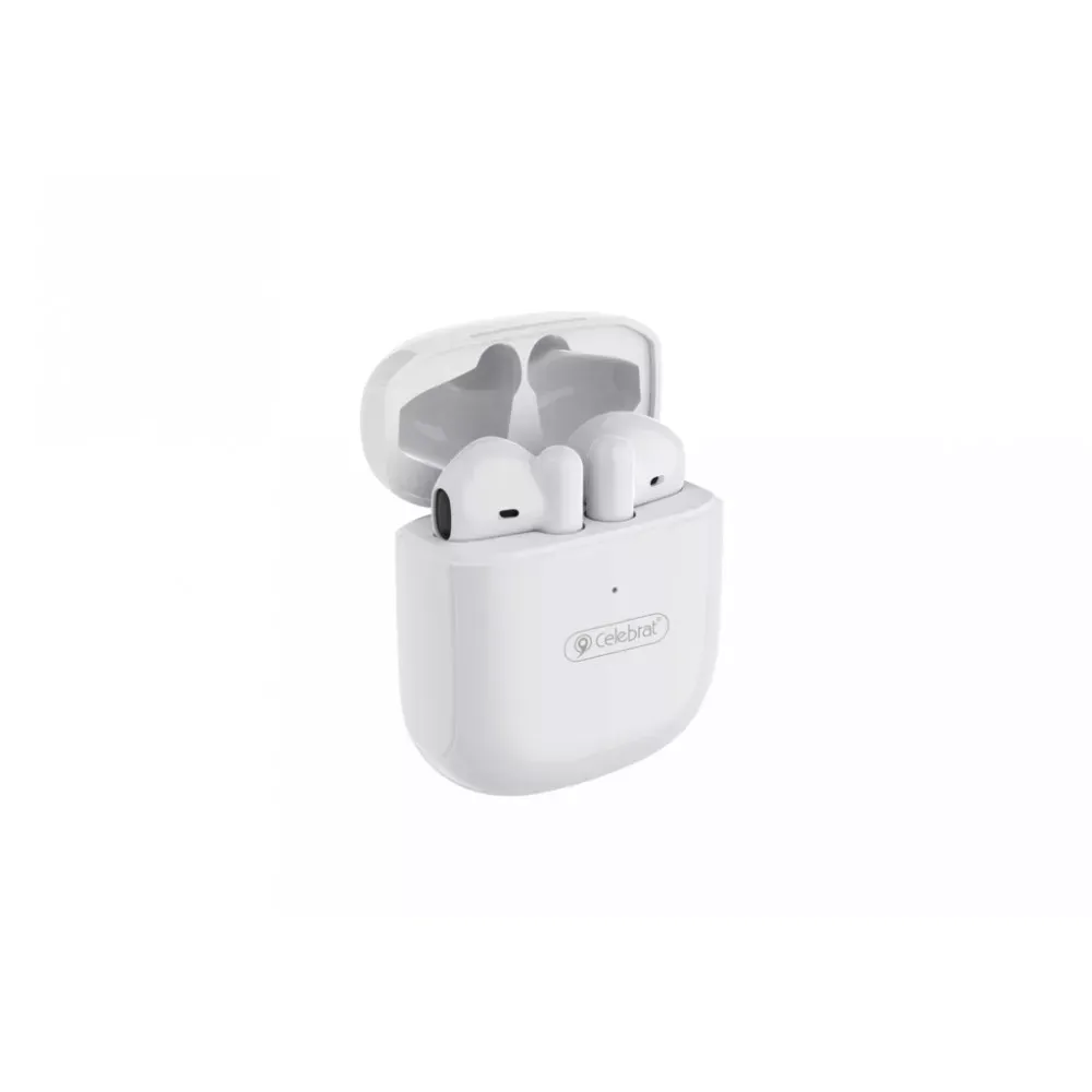 Bluetooth гарнітура TWS — Celebrat W16 — Black — фото 8