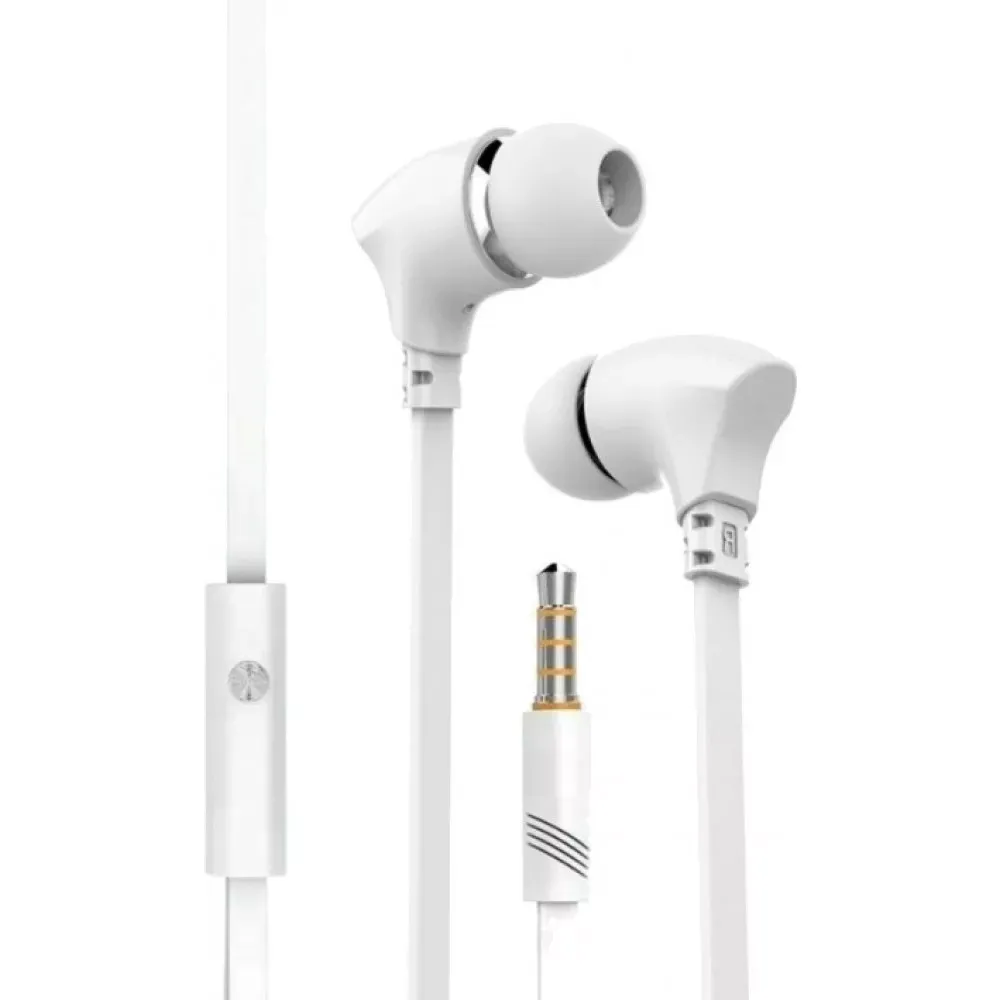 Навушники з мікрофоном 3.5mm Celebrat G3 — White — фото 6