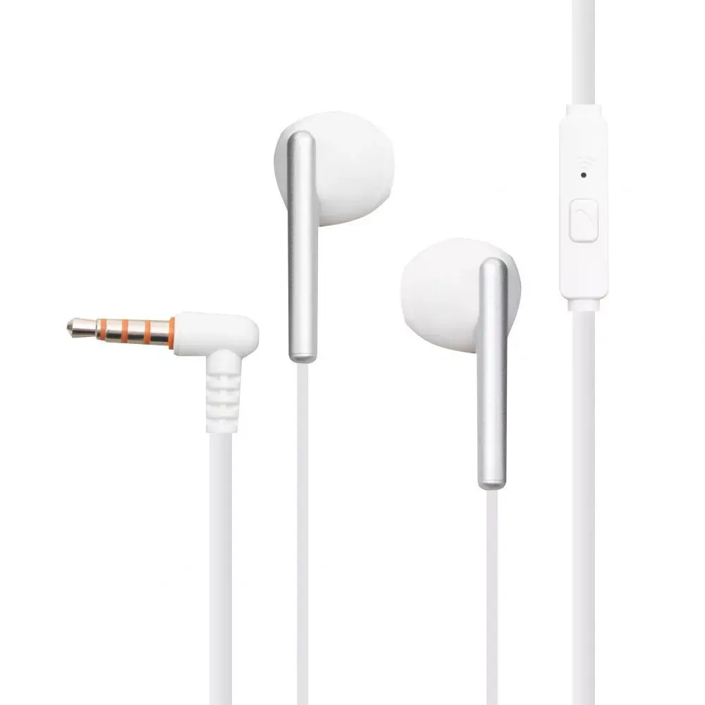 Навушники з мікрофоном 3.5mm Celebrat G6 — White — фото 4