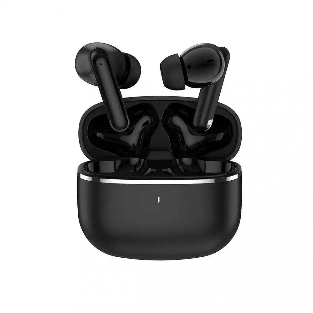 Bluetooth гарнітура TWS Wiwu T28 — Black — фото 4