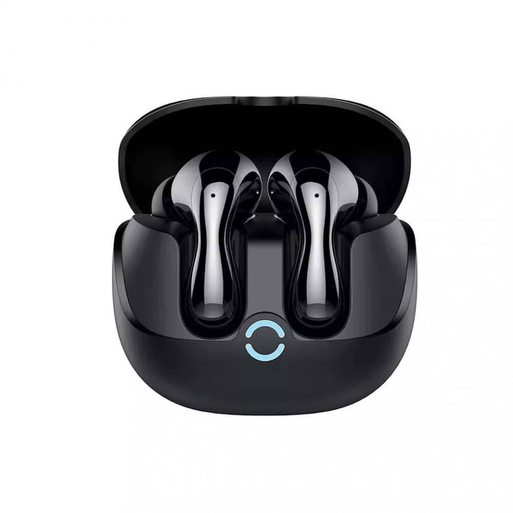 Bluetooth гарнітура TWS Wiwu T32 — Black — фото 4