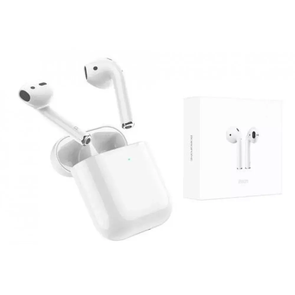 Bluetooth гарнітура TWS Borofone BW25 True __ — White — фото 6