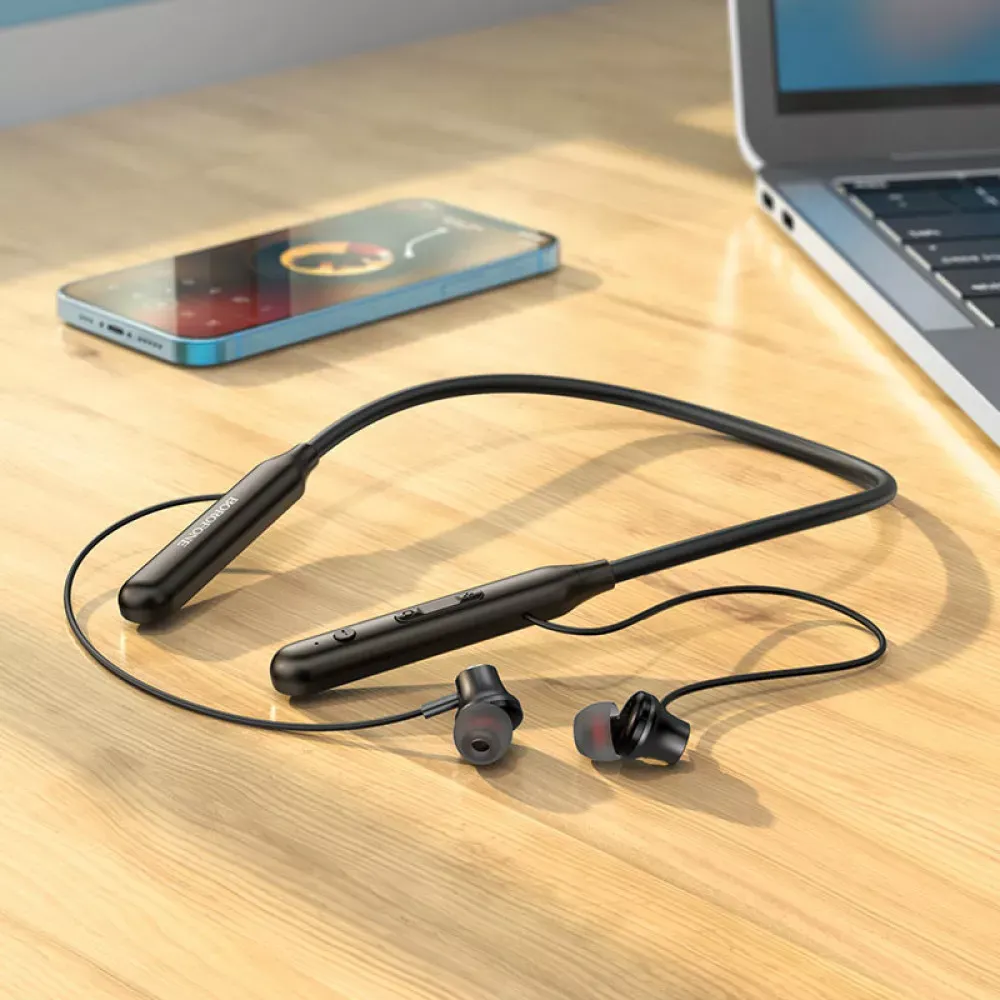 Навушники Bluetooth Borofone BE56 Powerful — Black — фото 4