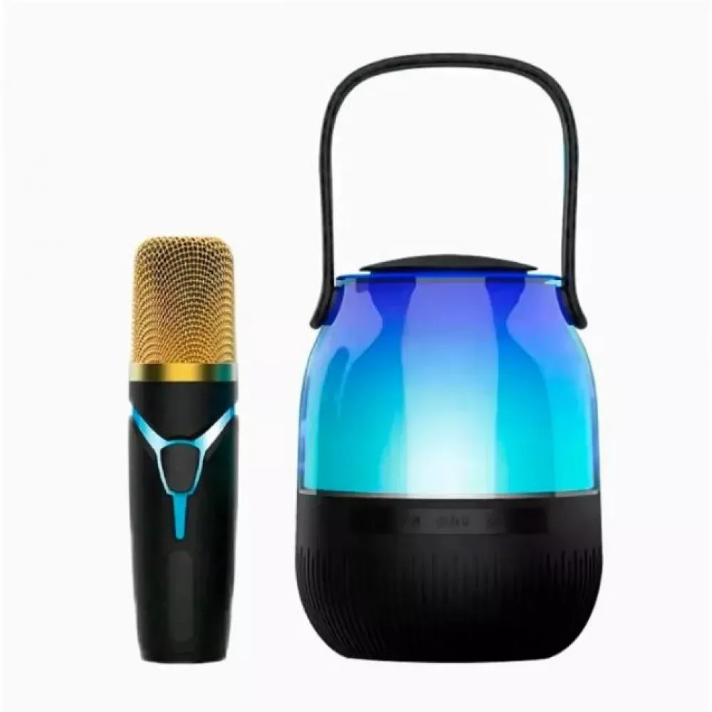 Bluetooth Speaker & 1 Microphone — A68 — Blue — фото 6