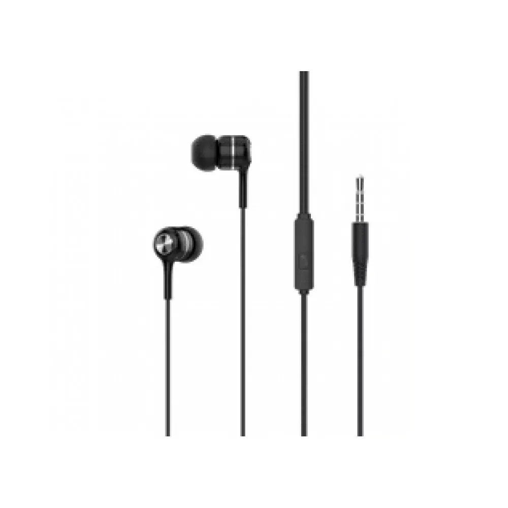 §Навушники з мікрофоном 3.5mm —  Viva HV63 — Black — Различные