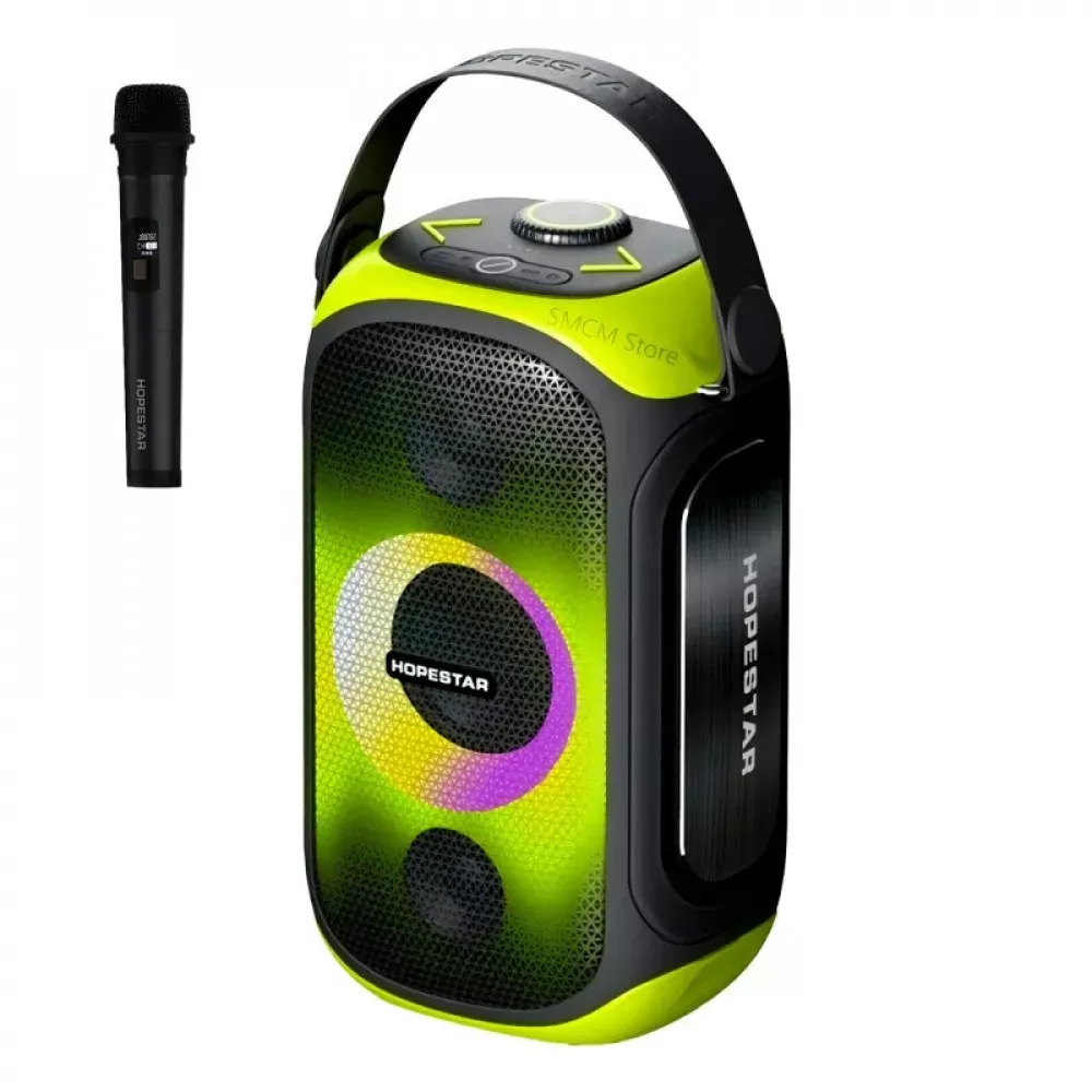 §Портативна колонка — Hopestar Party 300 80W — Black&Yellow