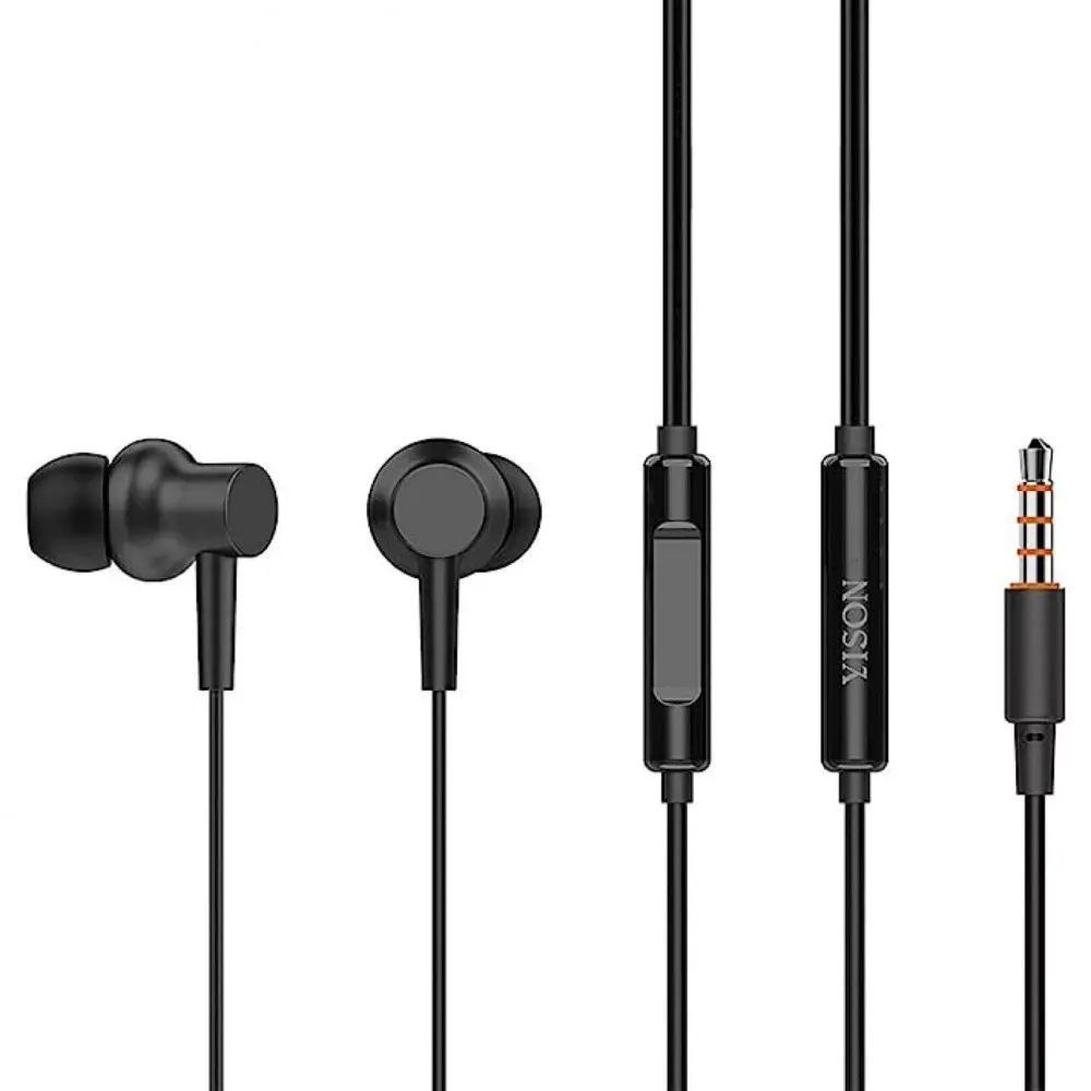 Навушники з мікрофоном 3.5mm  Yison X2 — Black — Различные