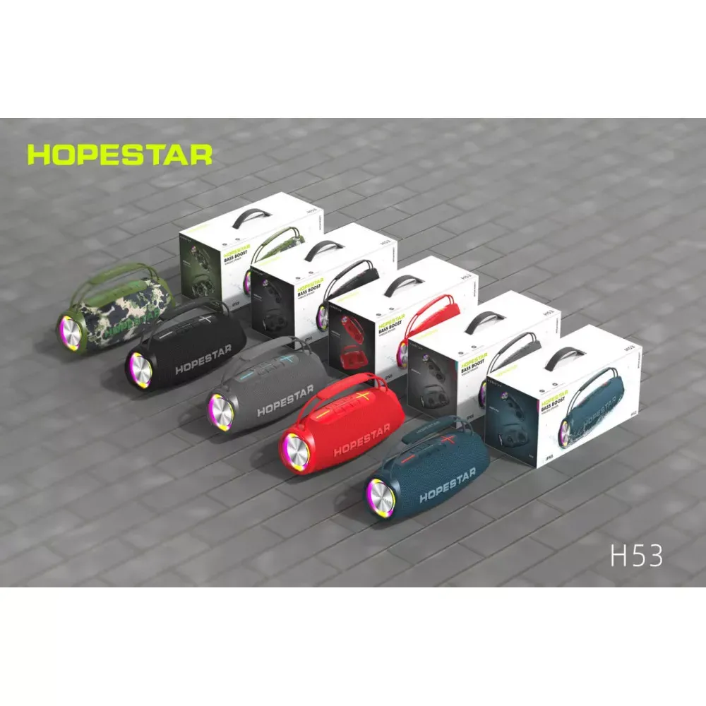 Портативна колонка Hopestar H53 — Black — фото 3