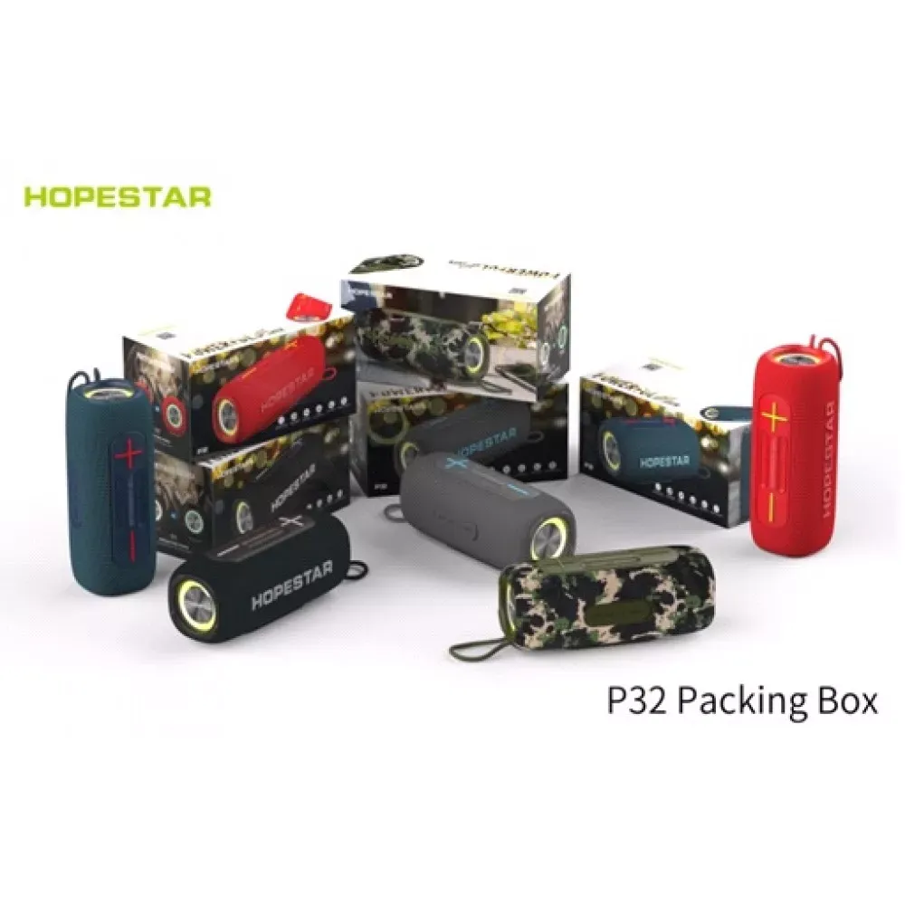 Портативна колонка Hopestar P32 — Gray — фото 4