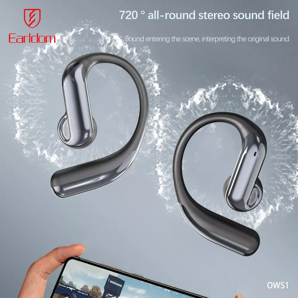 Bluetooth гарнітура TWS AirPods Earldom OWS1 — фото 12
