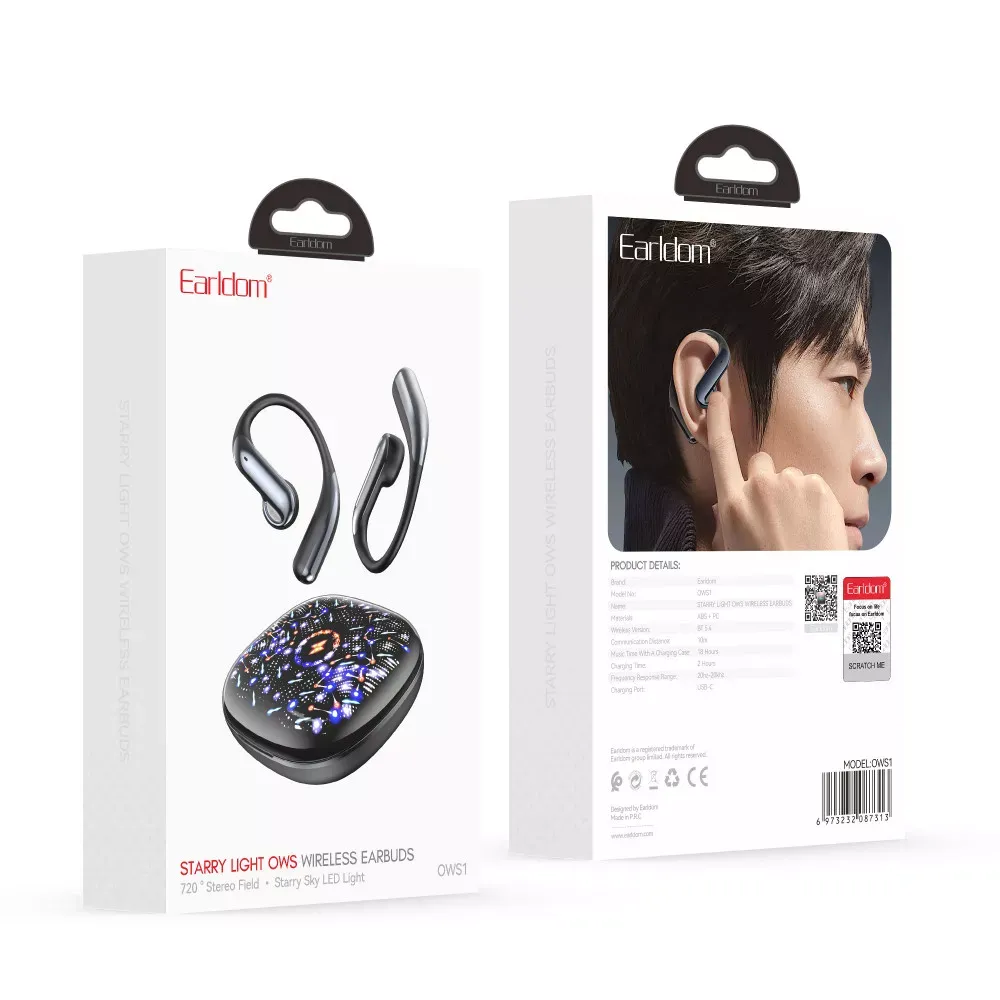 Bluetooth гарнітура TWS AirPods Earldom OWS1 — фото 9