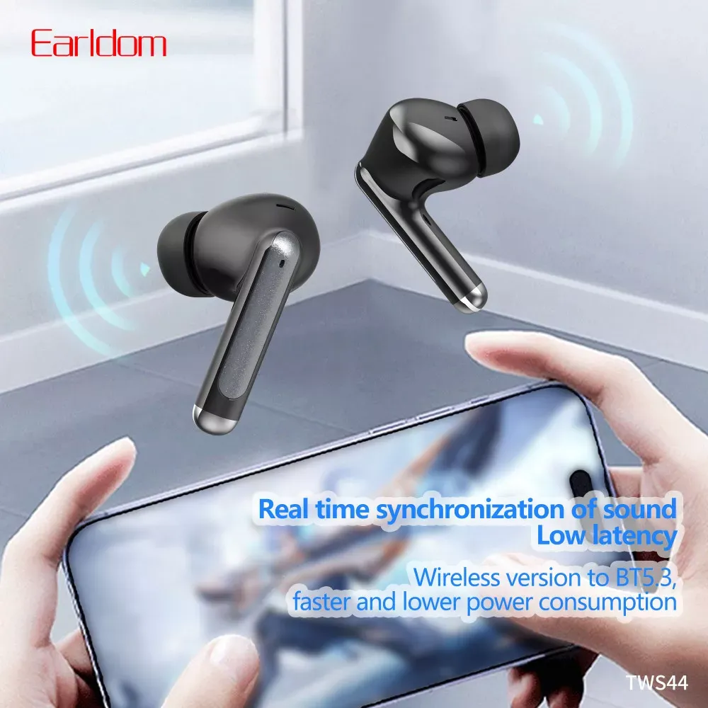Bluetooth гарнітура TWS AirPods Earldom TWS44 — фото 8