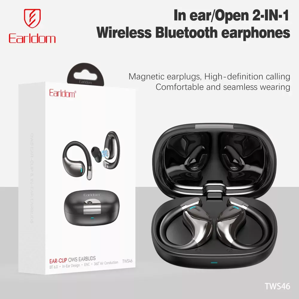 Bluetooth гарнітура TWS AirPods Earldom TWS46 — фото 16