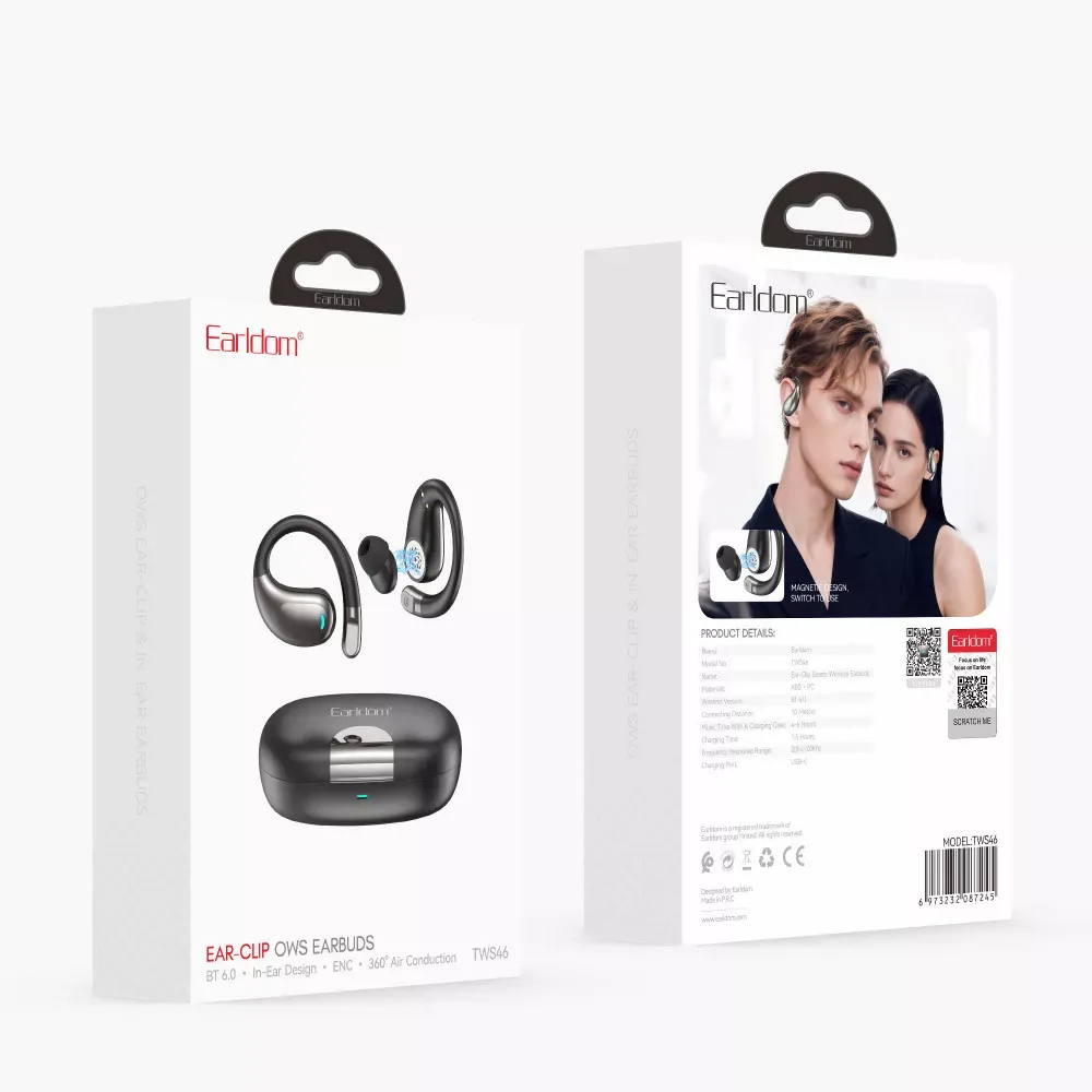 Bluetooth гарнітура TWS AirPods Earldom TWS46 — фото 9