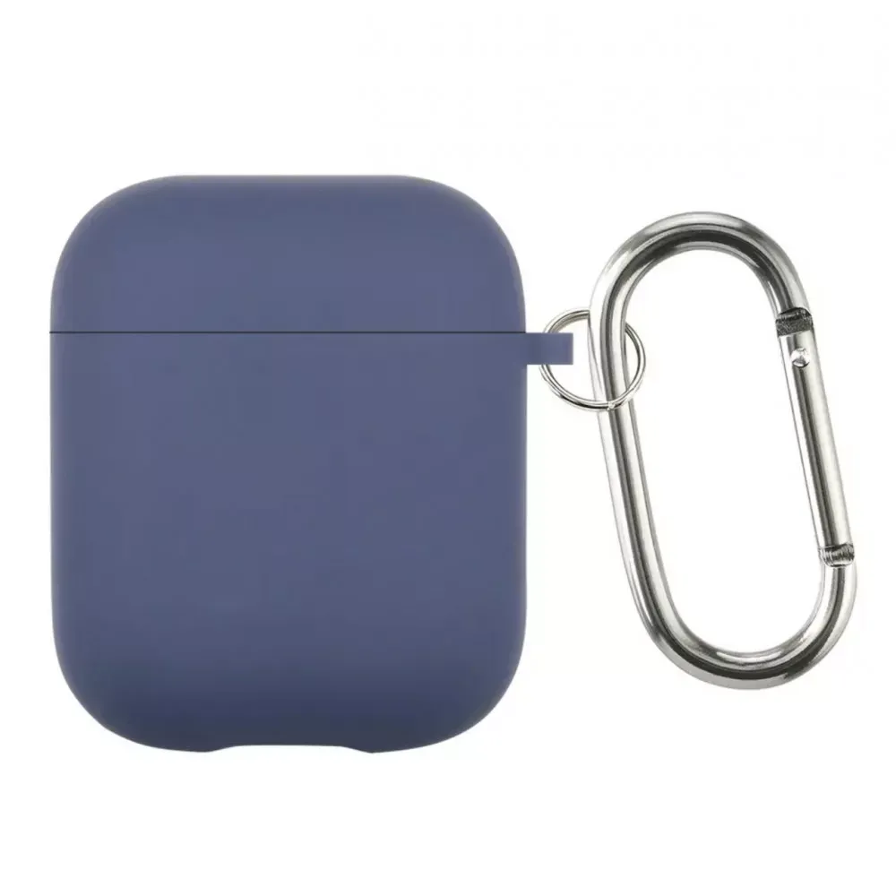 Airpods 1 ; 2 Case Microfiber — Deep Blue (2) — Различные Apple Airpods, Apple Airpods 2
