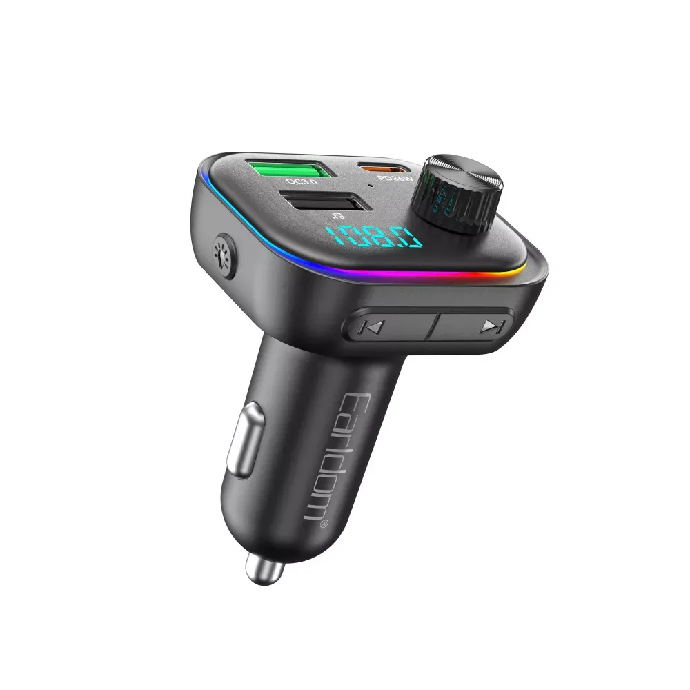 Fm Modulator MP3 | Car Charger | 3.0A | 2U | 1C — Earldom ET-M112