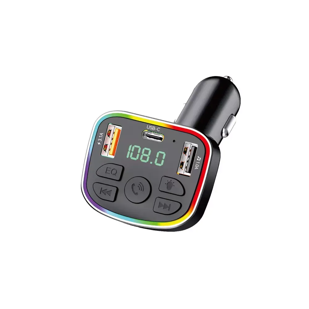 Fm Modulator MP3 | Car Charger | 3.0A | 2U | 1C — Earldom ET-M117 — Earldom