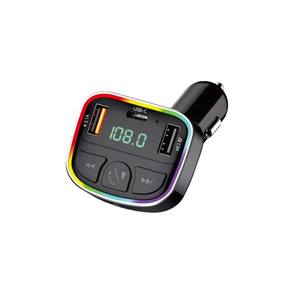 Fm Modulator MP3 | Car Charger | 3.0A | 2U | 1C — Earldom ET-M118 — Earldom