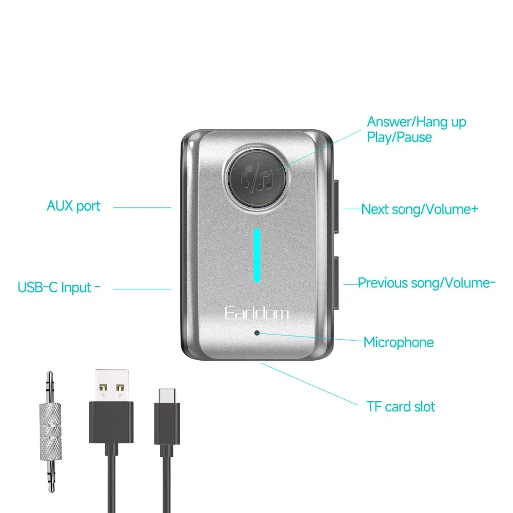 Bluetooth Audio Receiver Earldom ET-BR16 — фото 9