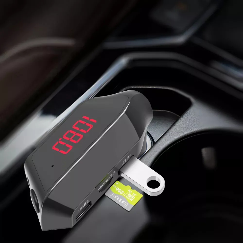 Fm Modulator MP3 | Car Charger | 2.0A | 2U — Earldom ET-M111 — фото 6