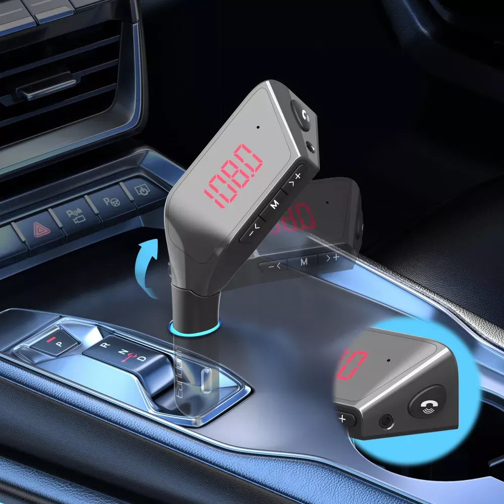 Fm Modulator MP3 | Car Charger | 2.0A | 2U — Earldom ET-M111 — фото 7