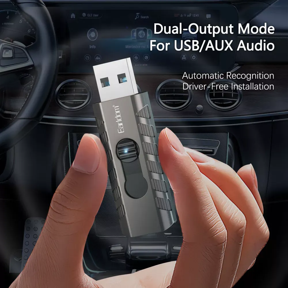 Fm Modulator MP3 | Car Charger | 3.0A | 2U | 1C — Earldom ET-M113 — фото 8