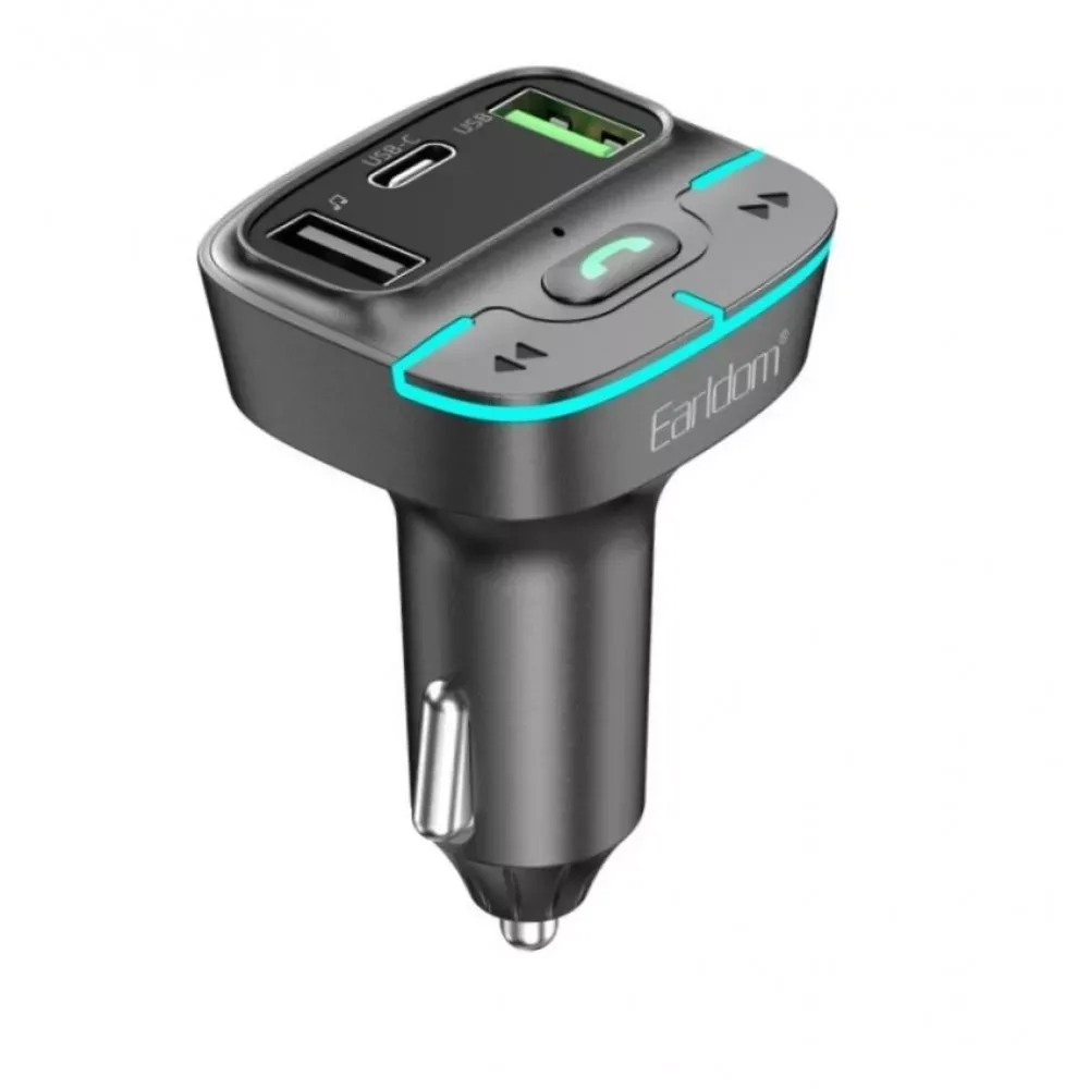 Fm Modulator MP3 | Car Charger | 3.1A | 2U | 1C — Earldom ET-M101 — Earldom