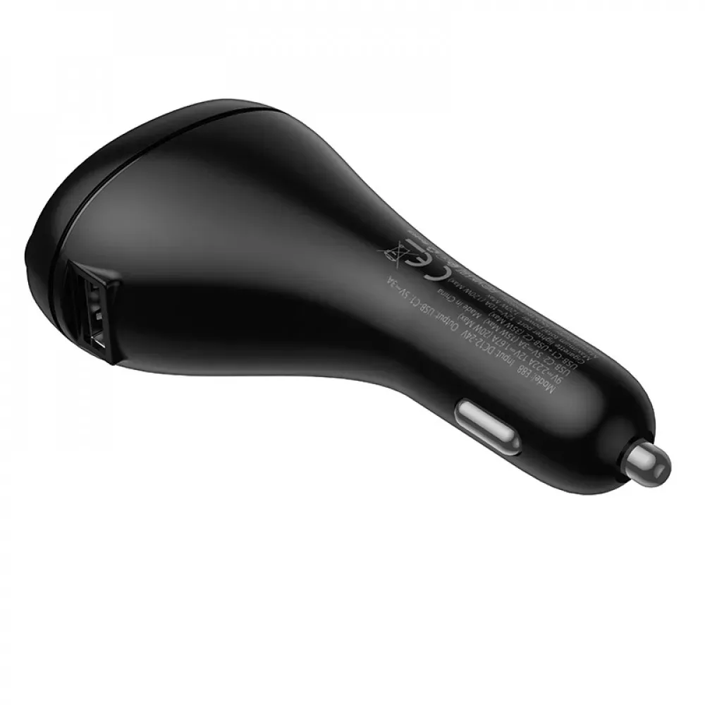 Fm Transmitter MP3 | Car Charger | 3.0A | 2 PD35W — Hoco E88 — фото 5