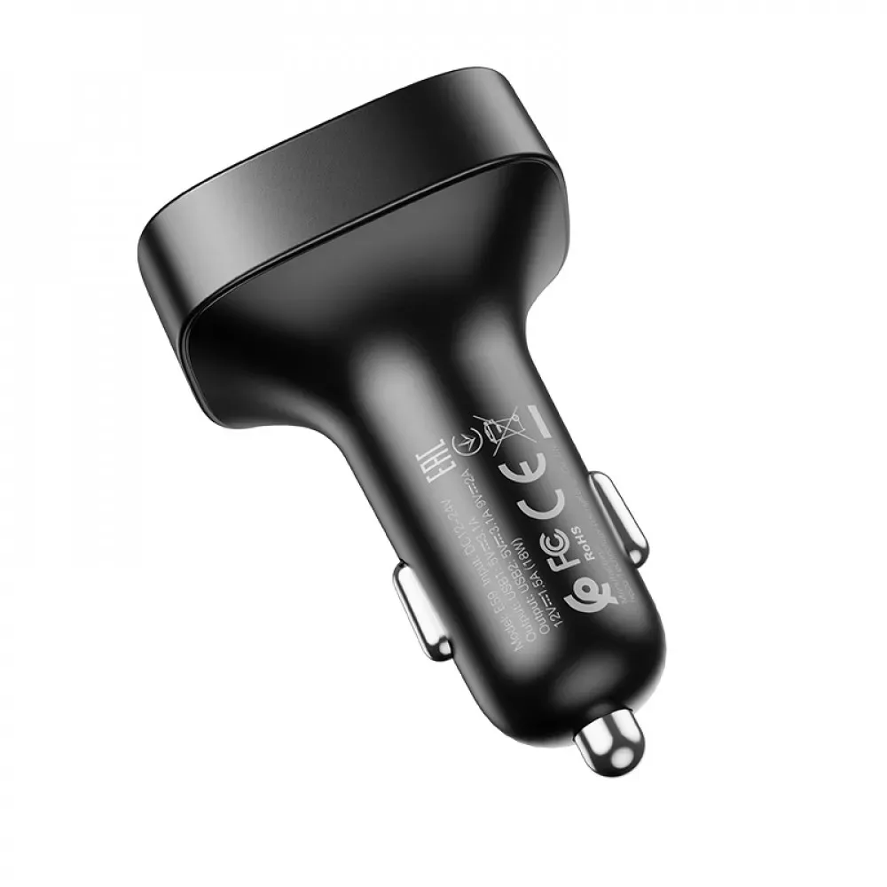 Fm Transmitter MP3 | Car Charger | 3.0A | 2U — Hoco E59 __ — фото 5