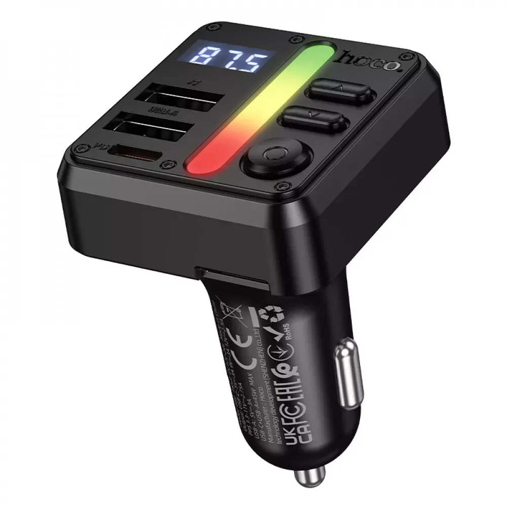 Fm Transmitter MP3 | Car Charger | 3.0A | PD30W | 1U — Hoco E89 — Hoco