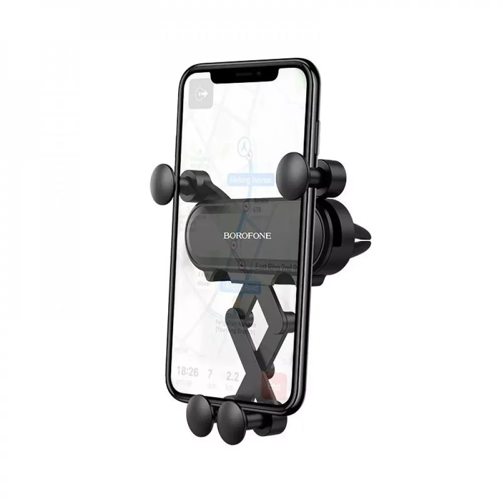 Car Holder Borofone BH19 Eddie air outlet gravity in-car holder — фото 4
