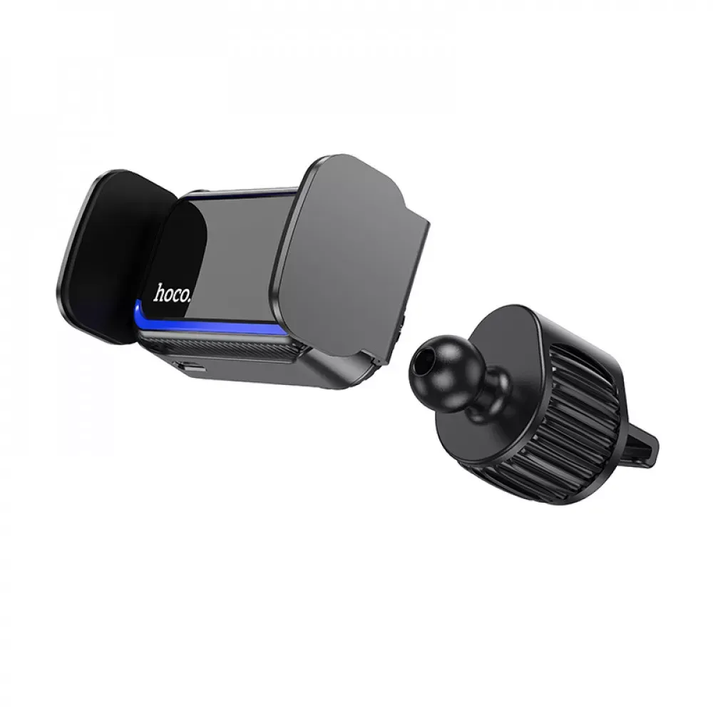 Car Holder Hoco CA201 smart electric — black — фото 5