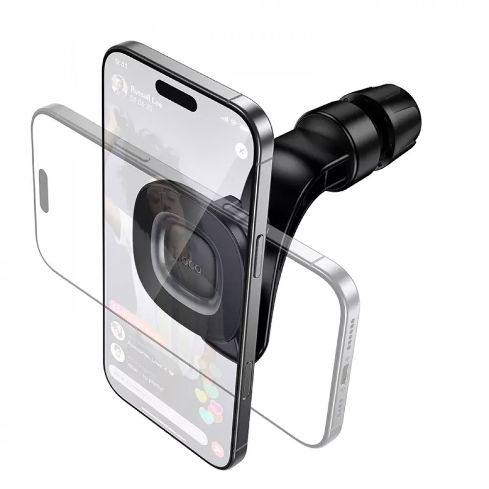 Car Holder Hoco H99 Crown magnetic car holder — фото 5