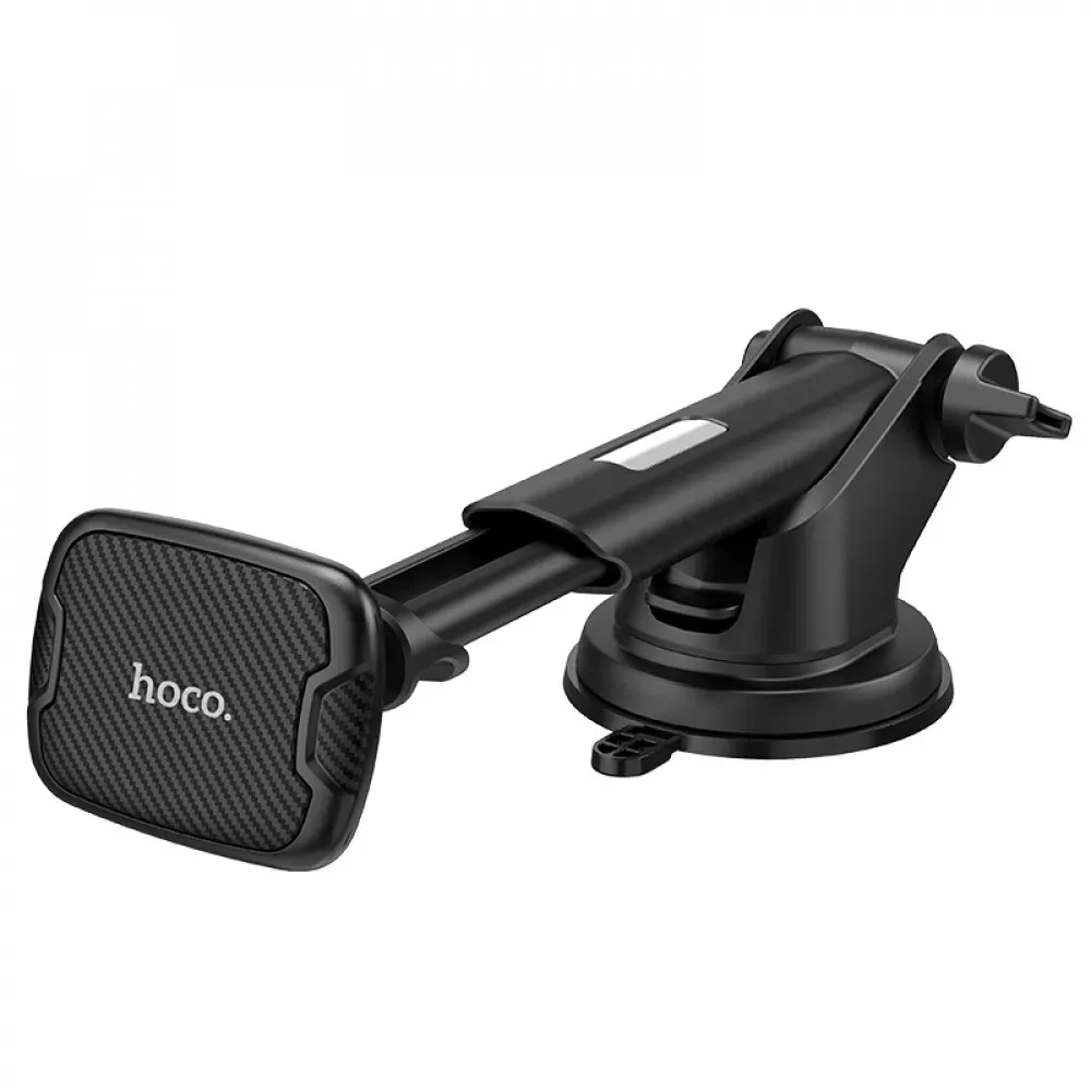Car Holder Hoco CA67 Sagittarius series stretch magnetic — black — фото 5