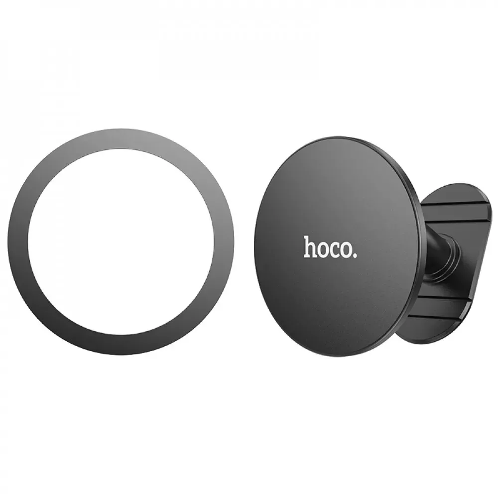 Car Holder Hoco H13 Fine jade ring magnetic — black — фото 7