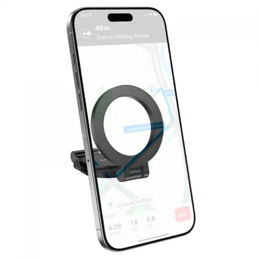 Car Holder Hoco H98 Rider folding Ring Magnetic — фото 6