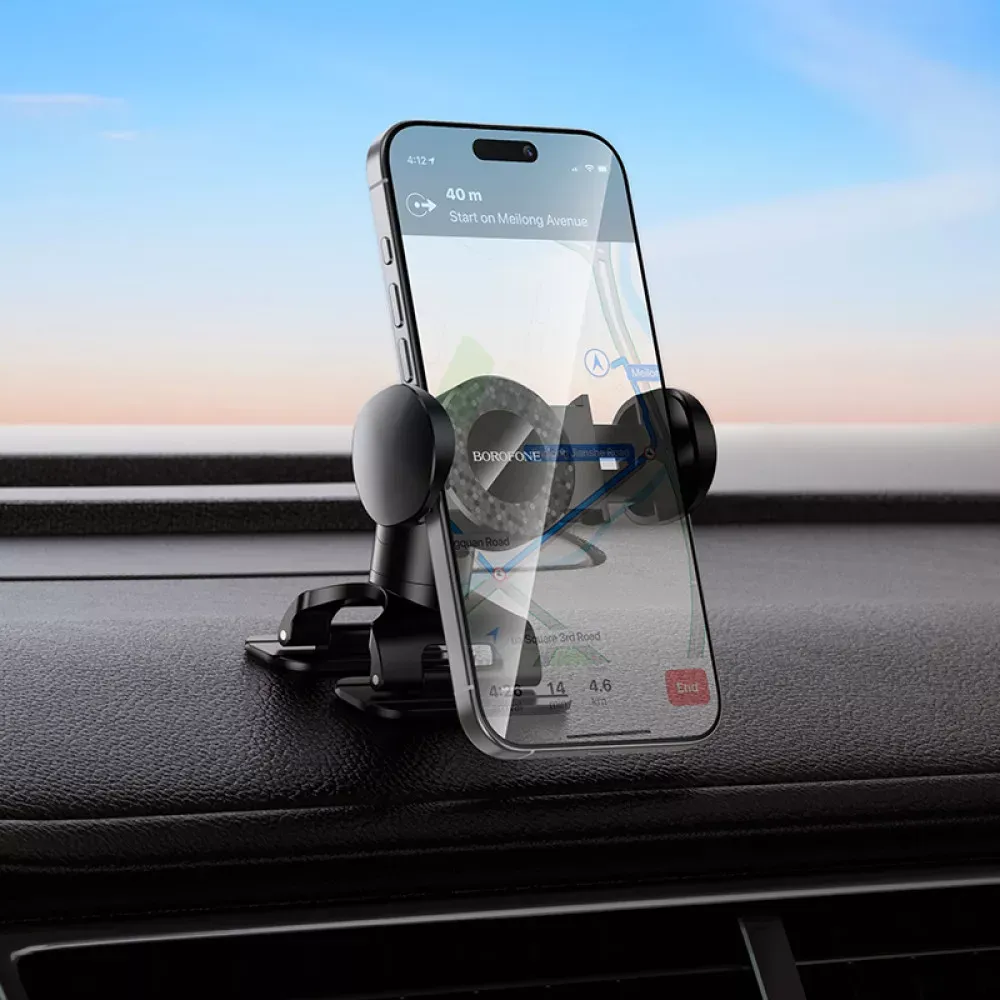 Car Holder Borofone BH142 Support pull clip car holder — фото 8