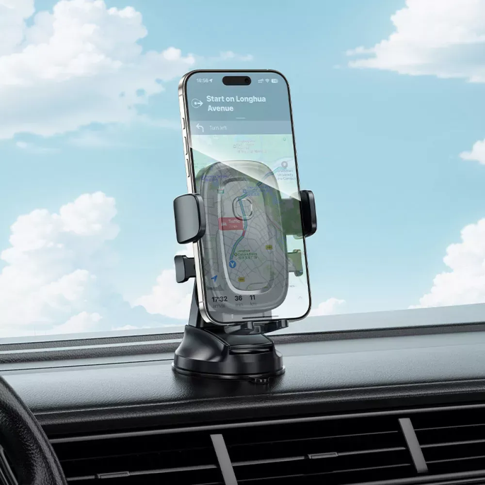 Car Holder Borofone BH132 Follower one-button — фото 5