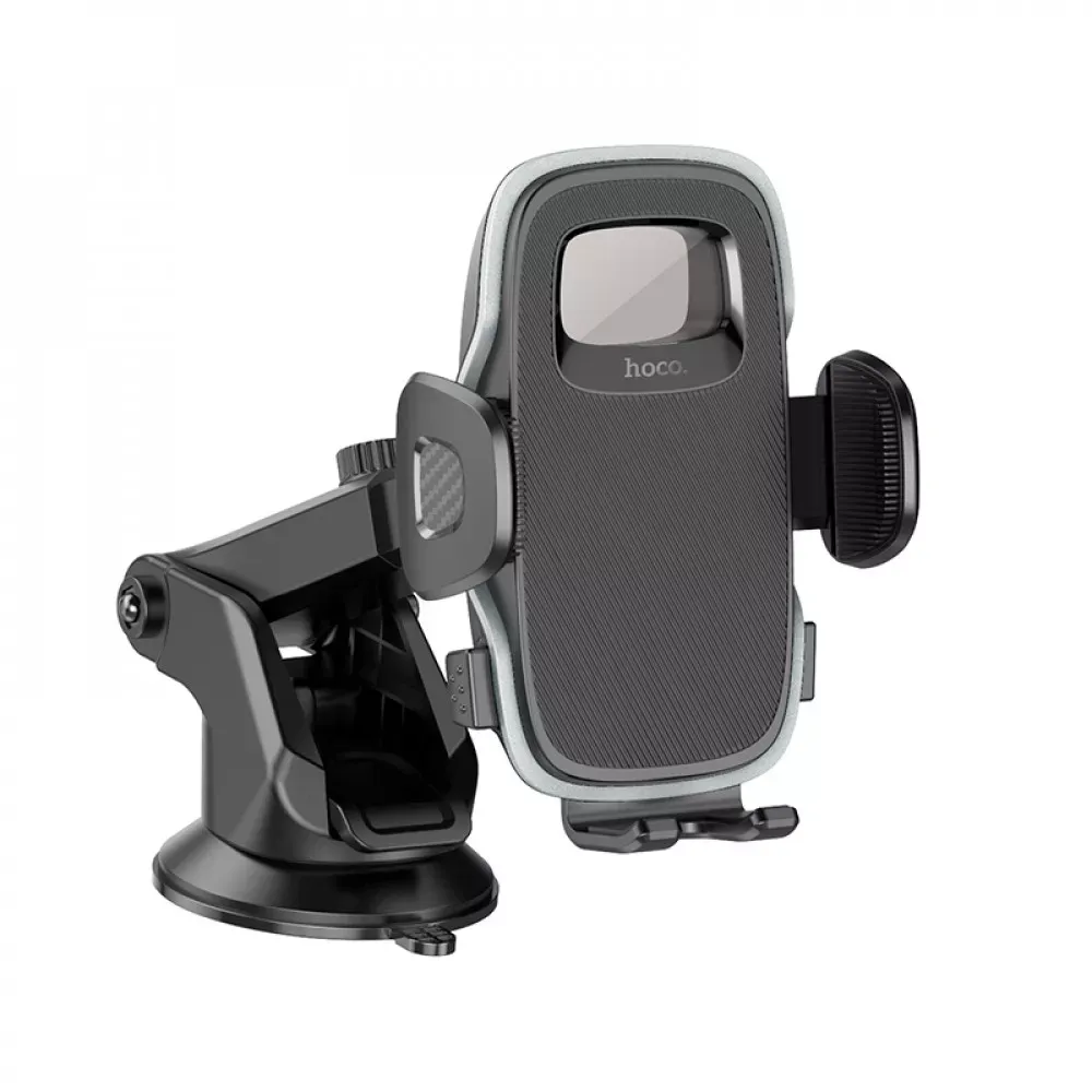 Car Holder — Hoco H15 Fair push-type — black — фото 5