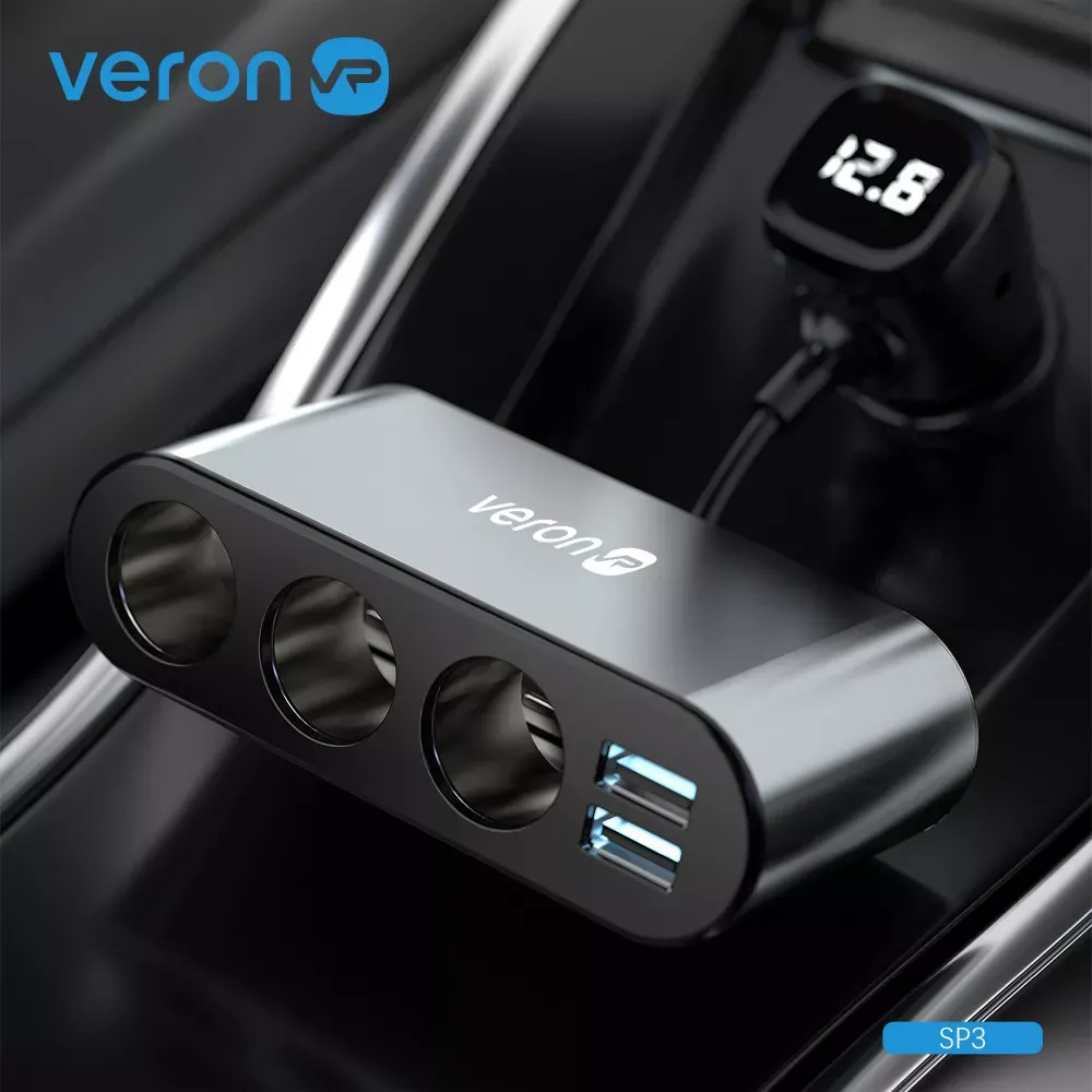 Разветвитель прикуривателя | 3S | 3.1A | 2U — Veron SP3 — фото 4