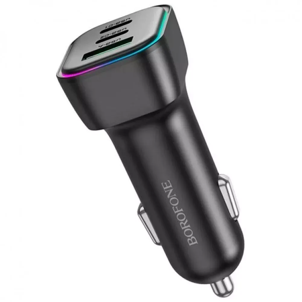 Car Charger 60W 1U 2C Borofone BZ28C — фото 4