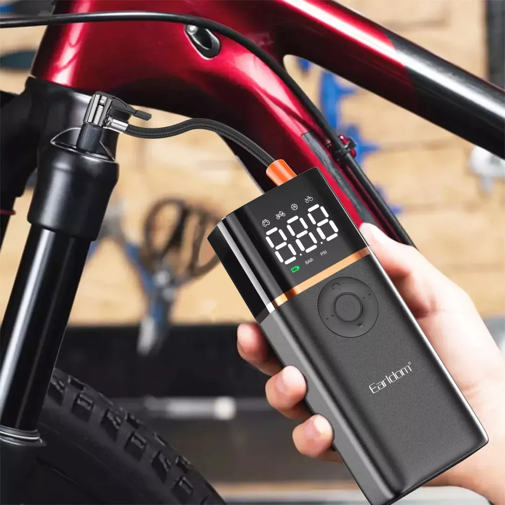 Portable Smart Air Pump — Earldom ET-V4 Car Air Pump — фото 4