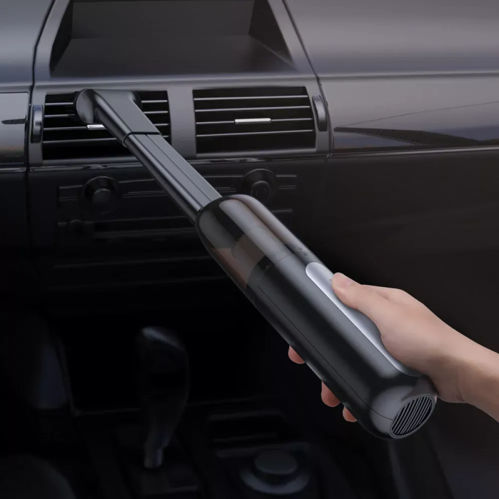 Car Vacuum Cleaner Hoco ZP1 Cool portable — black gray — фото 8