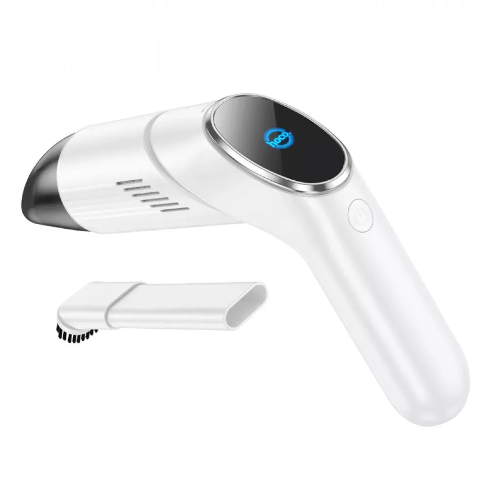 Car vacuum cleaner Hoco ZP6 Speed portable — white — Hoco