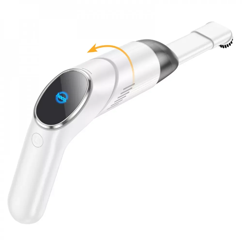 Car vacuum cleaner Hoco ZP6 Speed portable — white — фото 4