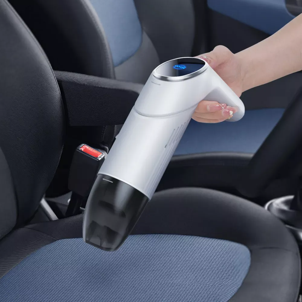 Car vacuum cleaner Hoco ZP6 Speed portable — white — фото 9