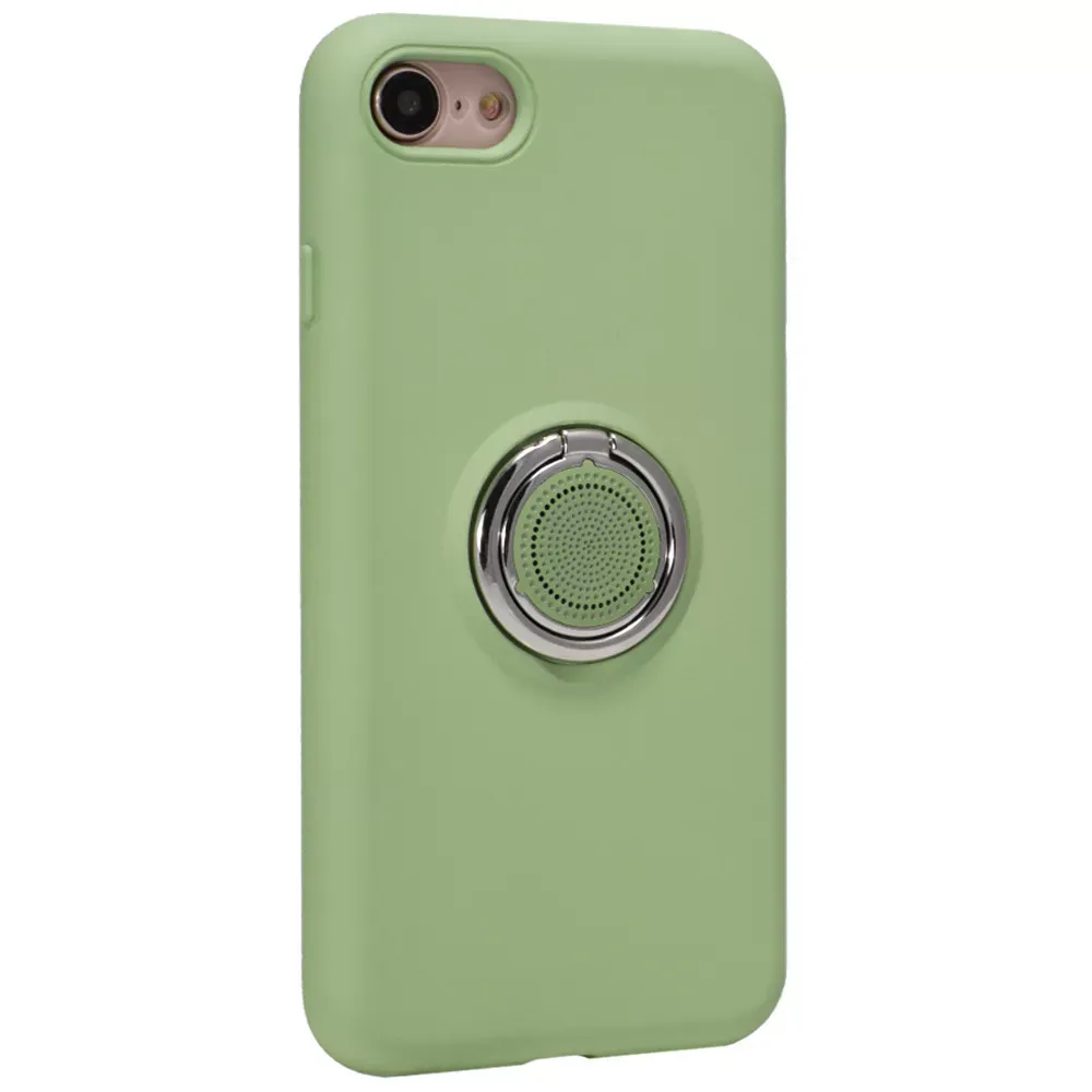 Aroma & Ring Silicone Case iPhone Xs Max — Green — Различные Apple iPhone Xs Max