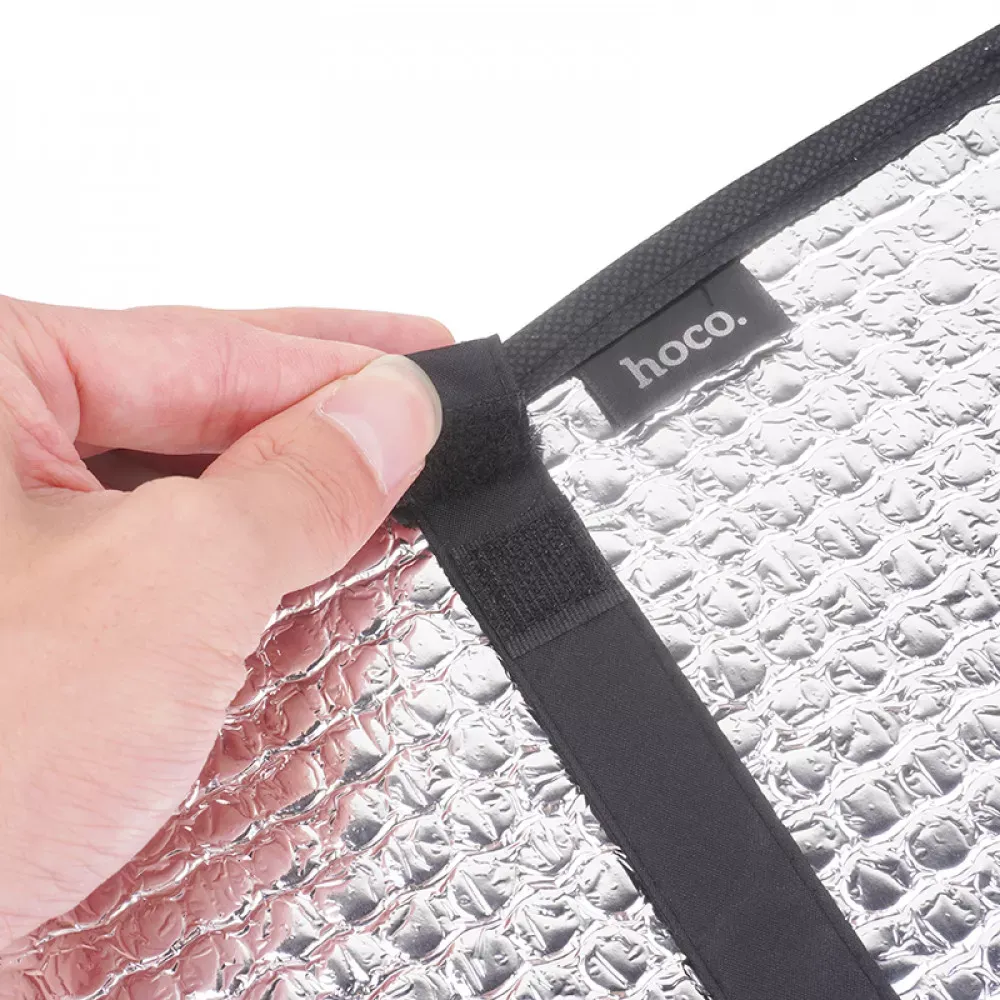 Car sunshade Hoco ZP3 Magnificent __ — silver — фото 7